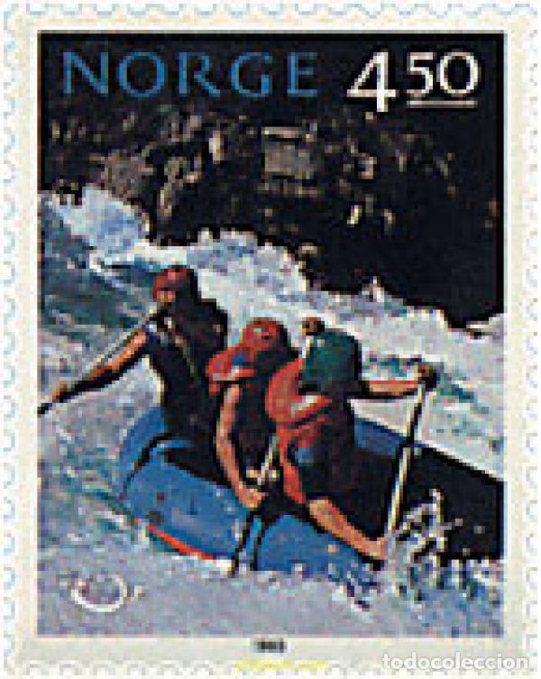 Sellos: 305990 MNH NORUEGA 1993 NORDEN 93. TURISMO
