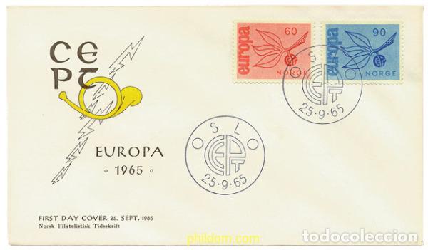Sellos: 23555 MNH NORUEGA 1965 EUROPA CEPT. ESPIGA EUROPA