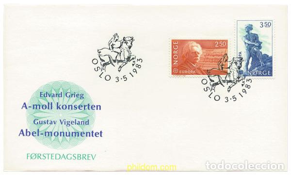 Sellos: 23993 MNH NORUEGA 1983 EUROPA CEPT. GRANDES OBRAS DE LA HUMANIDAD
