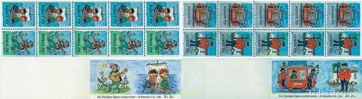 Sellos: 2975 MNH NORUEGA 1984 CUENTOS INFANTILES