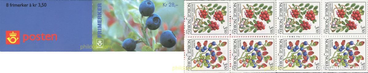 Sellos: 2520 MNH NORUEGA 1995 FLORES