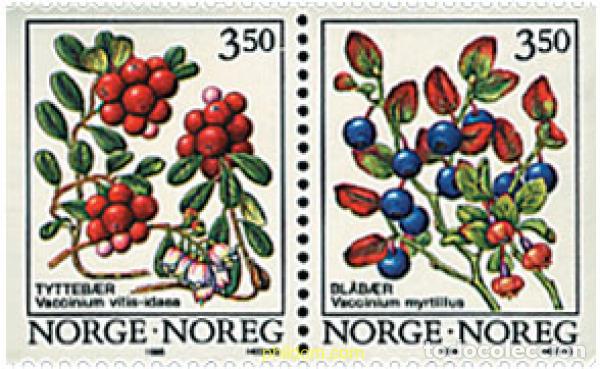 Sellos: 121798 MNH NORUEGA 1995 FLORES