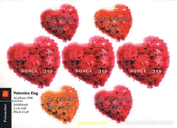 Stamps: 8238 MNH NORUEGA 1998 SAN VALENTIN