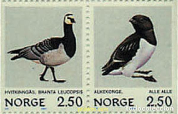 Sellos: 120878 MNH NORUEGA 1983 AVES