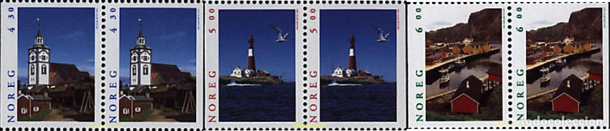 Briefmarken: 170826 MNH NORUEGA 1997 TURISMO
