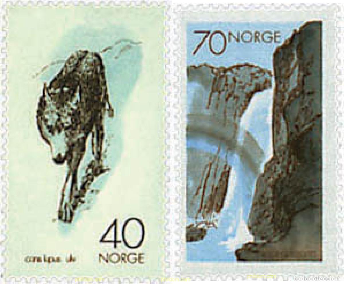 Stamps: 271070 MNH NORUEGA 1970 A&Ntilde;O EUROPEO PARA LA PROTECCION DE LA NATURALEZA