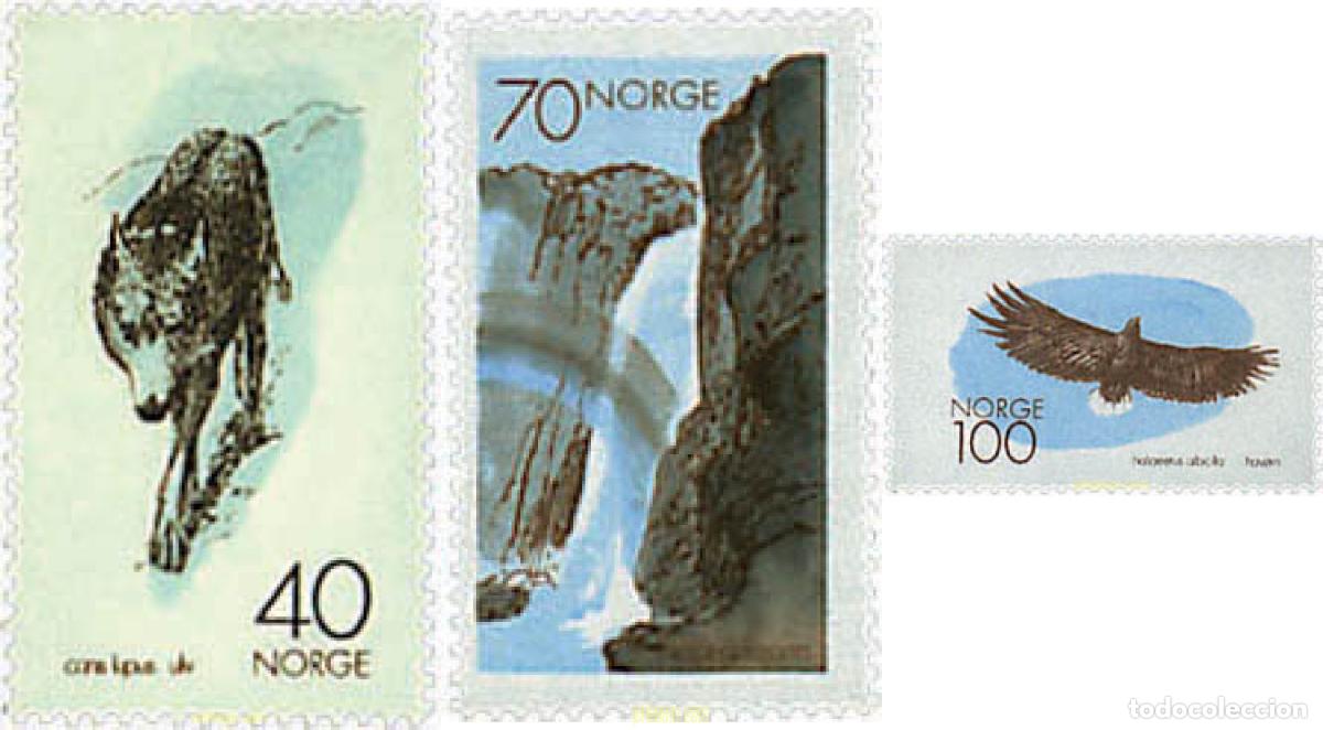 Stamps: 340390 MNH NORUEGA 1970 A&Ntilde;O EUROPEO PARA LA PROTECCION DE LA NATURALEZA