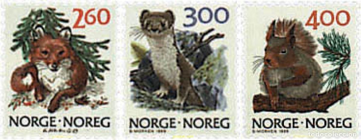 Stamps: 69727 MNH NORUEGA 1989 NATURALEZA