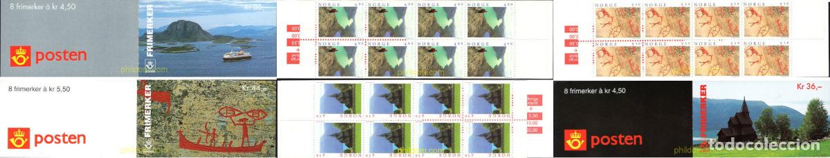 Stamps: 170817 MNH NORUEGA 1996 TURISMO