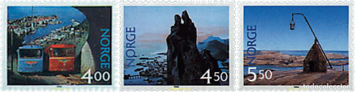 Sellos: 56750 MNH NORUEGA 1994 TURISMO