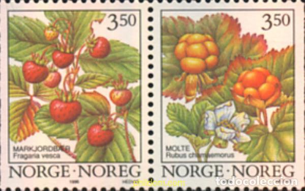 Stamps: 121831 MNH NORUEGA 1996 FRUTOS SALVAJES