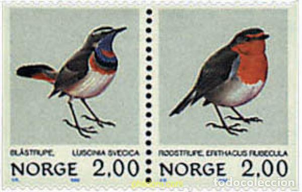 Sellos: 120876 MNH NORUEGA 1982 AVES