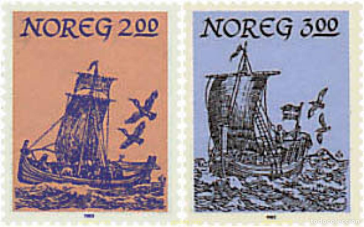 Sellos: 36862 MNH NORUEGA 1983 BARCOS NORUEGOS