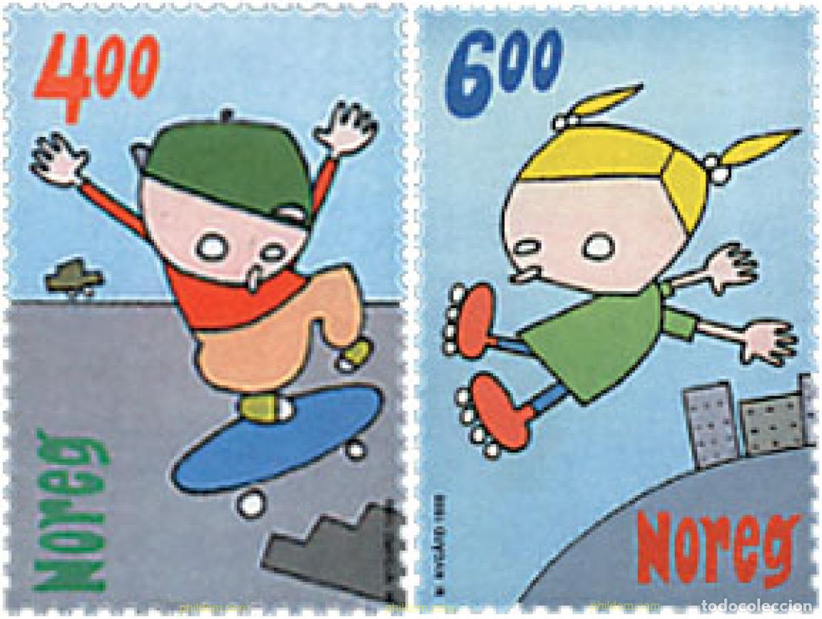 Sellos: 38148 MNH NORUEGA 1999 JUEGOS INFANTILES