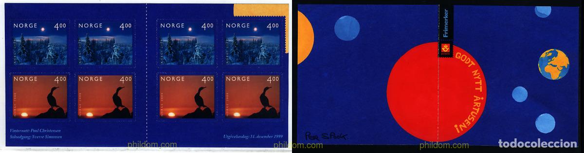 Sellos: 3571 MNH NORUEGA 1999 FELIZ MILENIO NUEVO