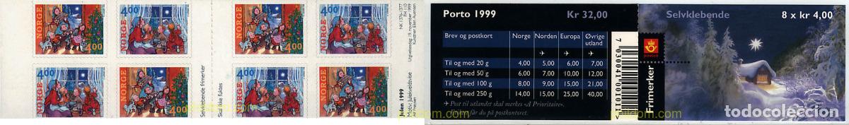 Sellos: 3096 MNH NORUEGA 1999 NAVIDAD