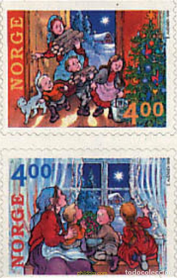 Sellos: 228911 MNH NORUEGA 1999 NAVIDAD