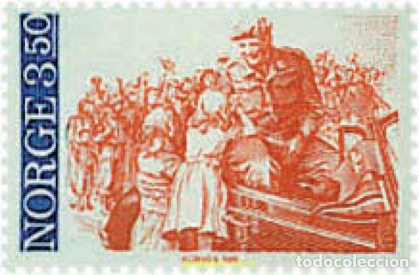 Sellos: 45295 MNH NORUEGA 1985 40 ANIVERSARIO DE LA LIBERACION