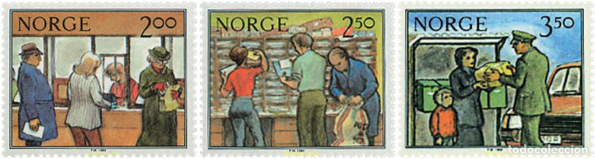 Briefmarken: 45294 MNH NORUEGA 1984 EL TRABAJO EN NORUEGA