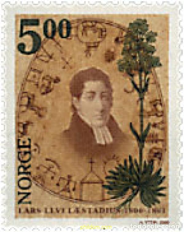 Sellos: 101729 MNH NORUEGA 2000 BICENTENARIO DEL NACIMIENTO DE LARS LEVI
