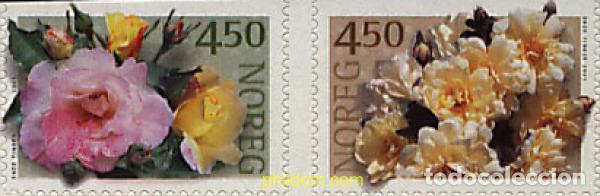 Sellos: 228907 MNH NORUEGA 2001 ROSAS