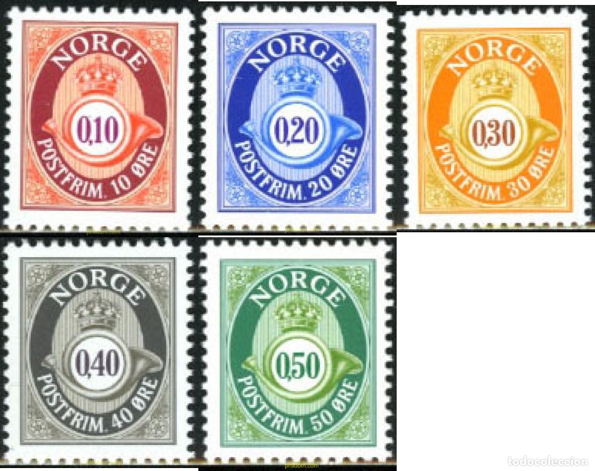 Sellos: 74849 MNH NORUEGA 1997 CIFRA