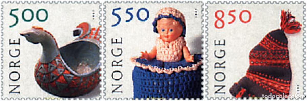 Sellos: 79909 MNH NORUEGA 2001 ARTESANIA