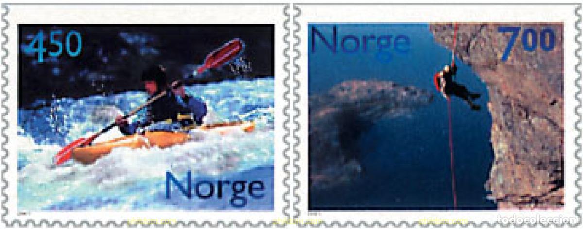 Sellos: 79906 MNH NORUEGA 2001 ACTIVIDADES DE PLACER