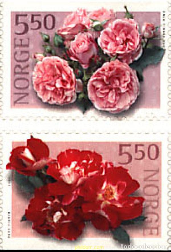 Sellos: 348482 MNH NORUEGA 2001 ROSAS