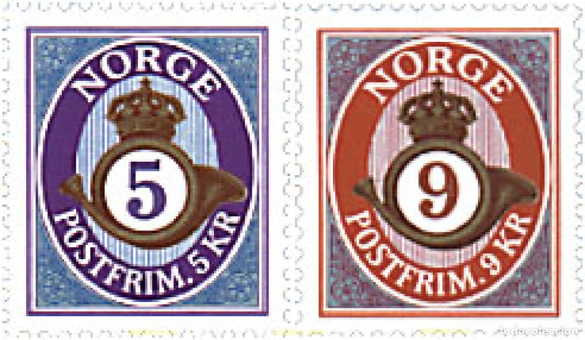 Francobolli: 88496 MNH NORUEGA 2001 CORNETA POSTAL