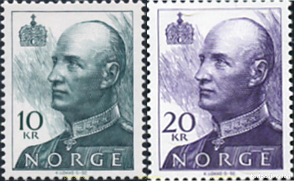 Sellos: 98283 MNH NORUEGA 1993 REY HARALD V