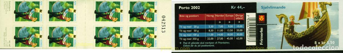 Sellos: 1759 MNH NORUEGA 2002 LEYENDAS