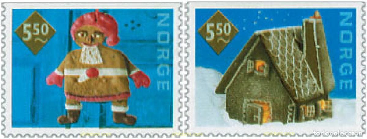 Sellos: 99167 MNH NORUEGA 2001 NAVIDAD