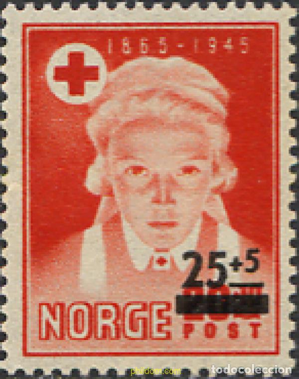 Sellos: 101915 MNH NORUEGA 1948 MOTIVOS VARIOS