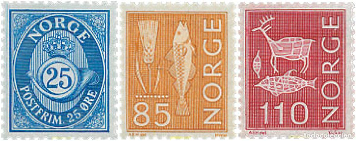 Timbres: 102130 MNH NORUEGA 1974 MOTIVOS VARIOS