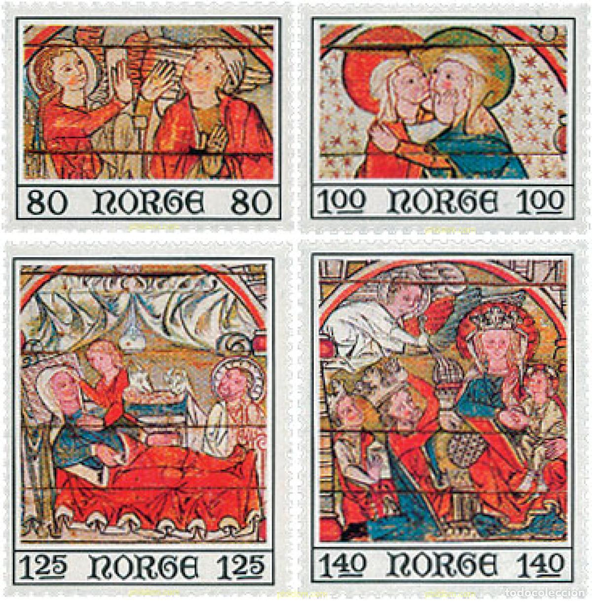 Sellos: 102143 MNH NORUEGA 1975 NAVIDAD
