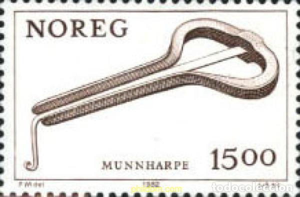 Sellos: 102187 MNH NORUEGA 1982 INSTRUMENTO MUSICAL