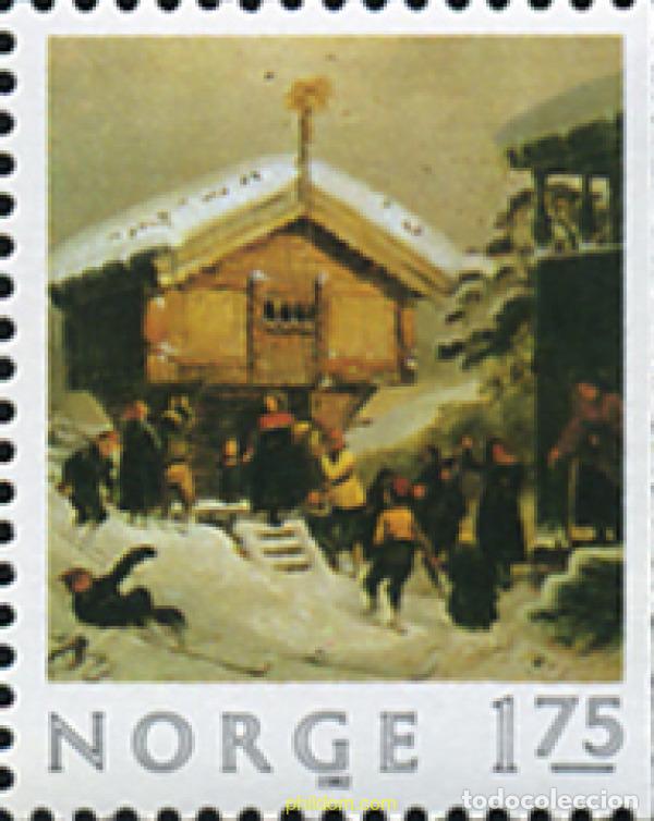 Sellos: 102201 MNH NORUEGA 1982 NAVIDAD