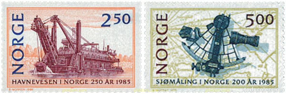 Sellos: 102245 MNH NORUEGA 1985 ANIVERSARIOS