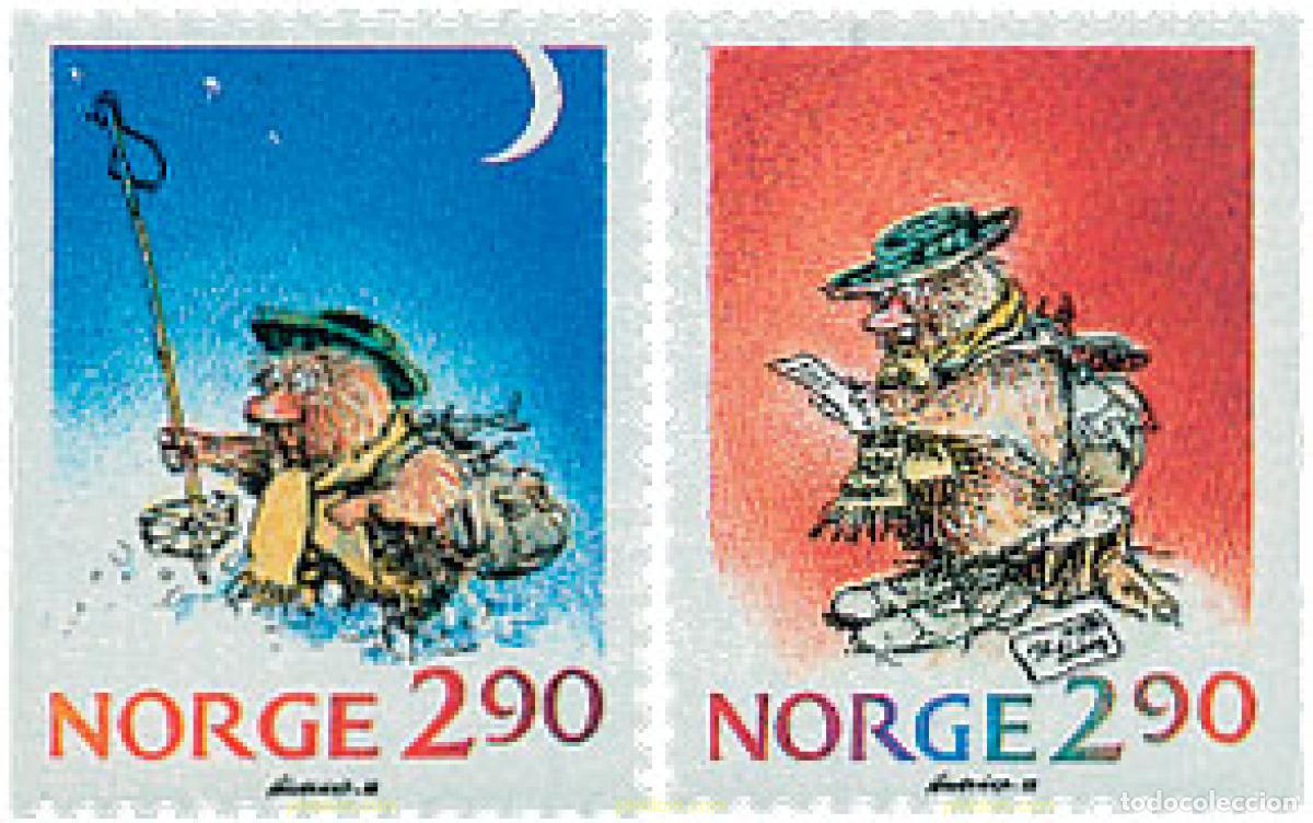 Stamps: 102278 MNH NORUEGA 1988 NAVIDAD