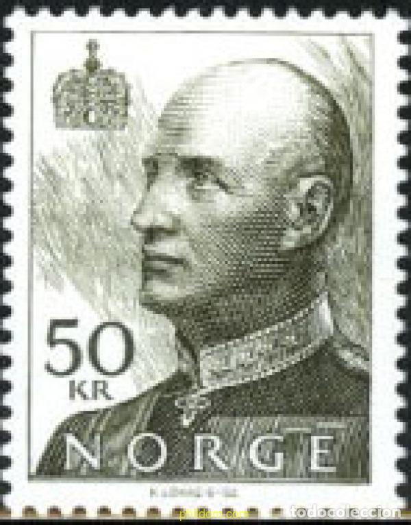 Timbres: 102302 MNH NORUEGA 1992 REY HARALD V