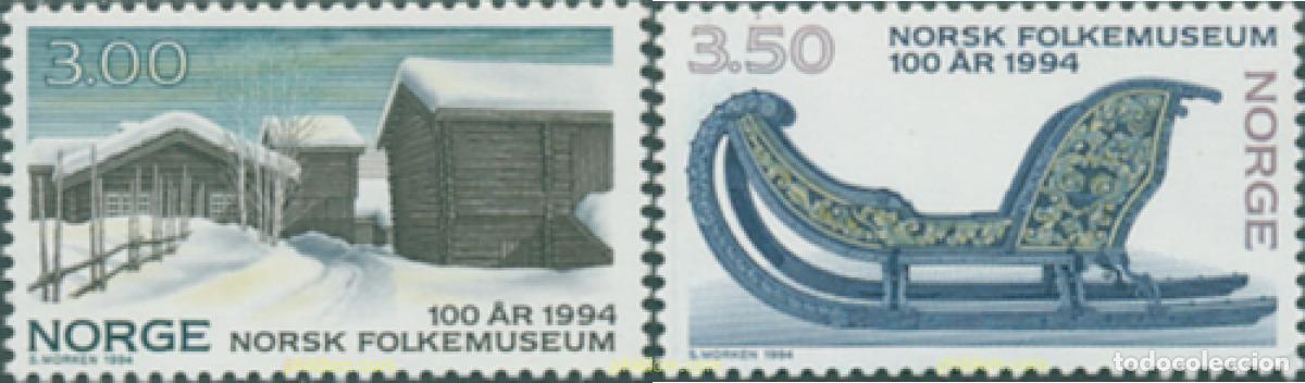 Timbres: 102324 MNH NORUEGA 1994 CENTENARIO DEL MUSEO NACIONAL