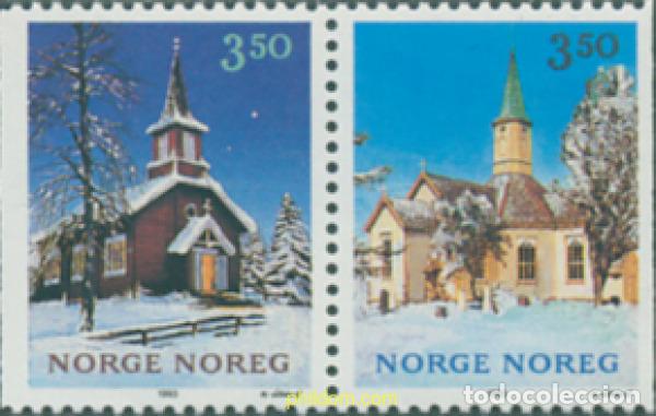 Sellos: 121727 MNH NORUEGA 1993 NAVIDAD