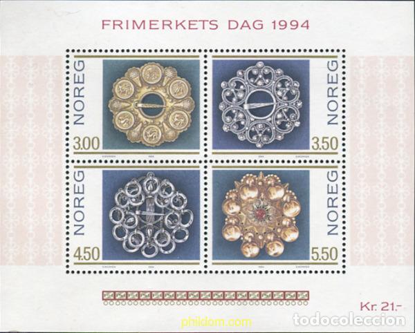 Sellos: 102325 MNH NORUEGA 1994 DIA DEL SELLO