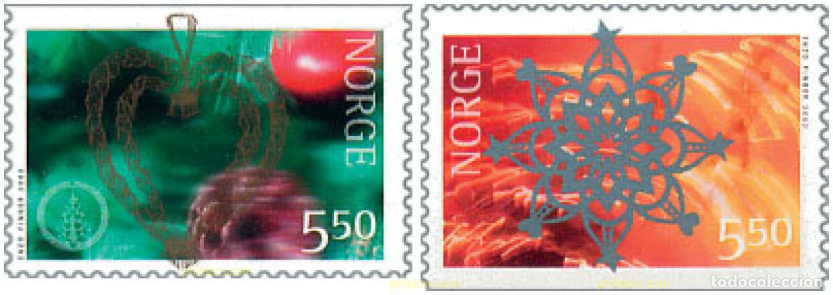 Sellos: 106785 MNH NORUEGA 2002 NAVIDAD