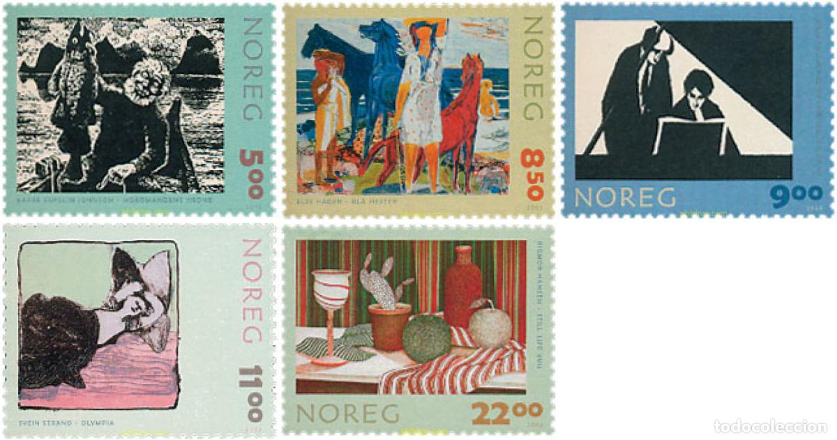 Sellos: 116698 MNH NORUEGA 2003 ARTES GRAFICAS