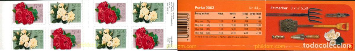 Sellos: 116697 MNH NORUEGA 2002 FLORES