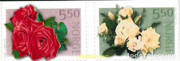 Sellos: 348576 MNH NORUEGA 2002 FLORES