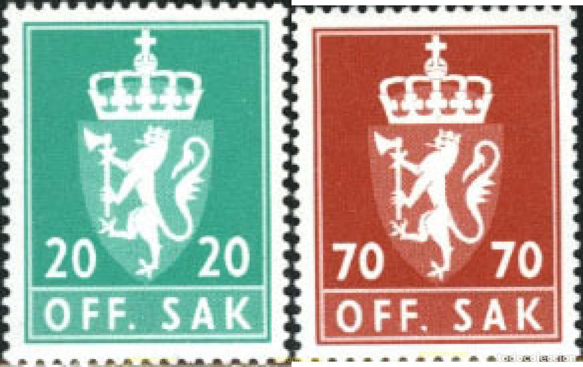 Timbres: 120781 MNH NORUEGA 1982 ESCUDOS