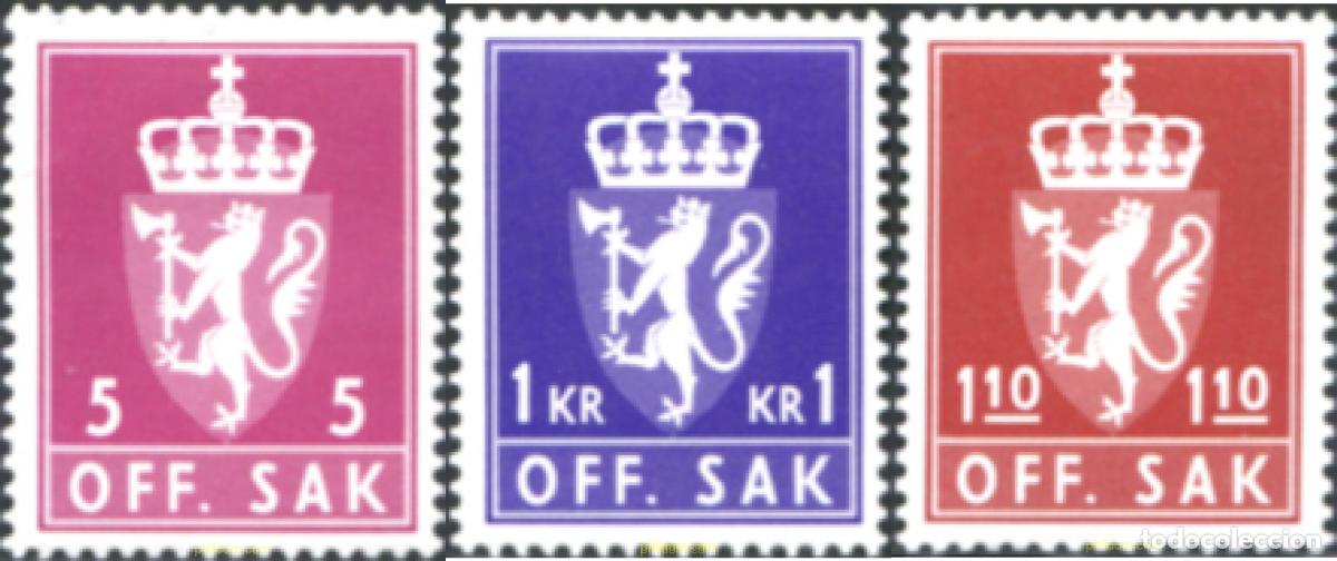 Timbres: 120771 MNH NORUEGA 1980 ESCUDOS